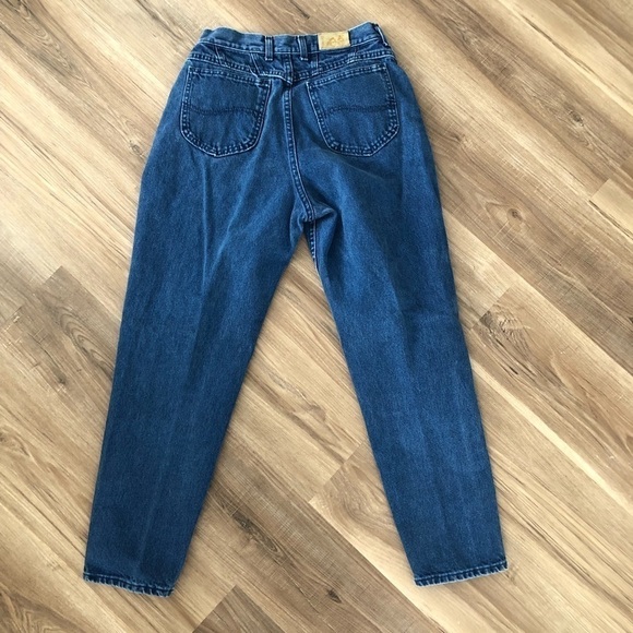 LEE Vintage blue high rise mom jeans size 12 medium - Picture 8 of 8